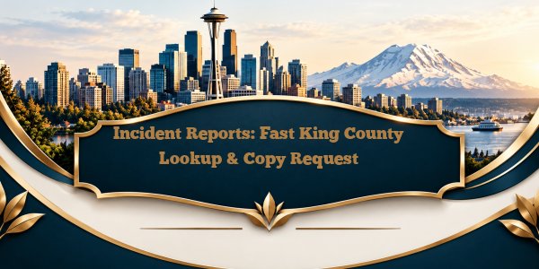 Incident Reports: Fast King County Lookup & Copy Request