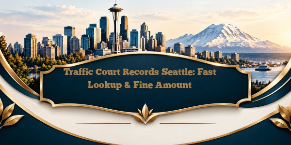 Traffic Court Records Seattle: Fast Lookup & Fine Amount